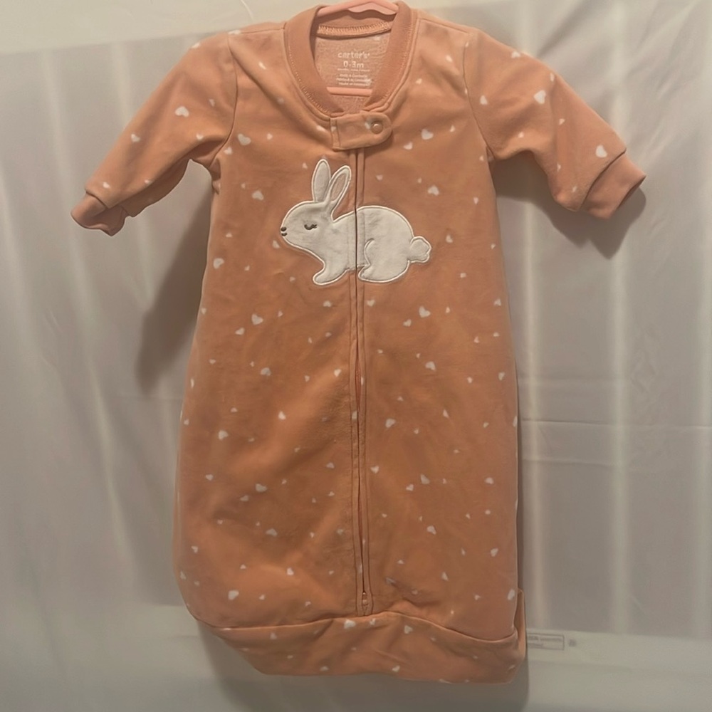 Carter’s Bunny Sleep Sack 0-3 months